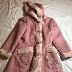 European girls winter jacket